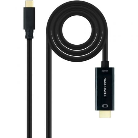 Cable Conversor Nanocable 10.15.5135/ USB Tipo-C Macho